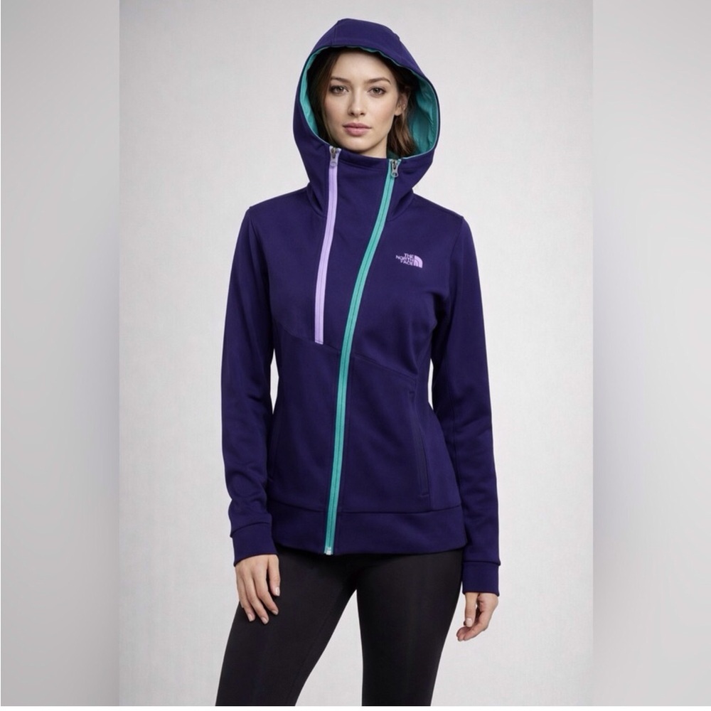 NWOT The North Face double zipper thatch hoodie - size medium